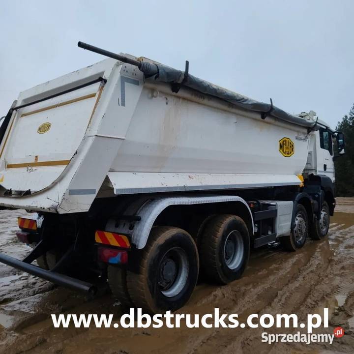 Wywrotka MAN 41460 8x6 Meiller 19m Sarzyna