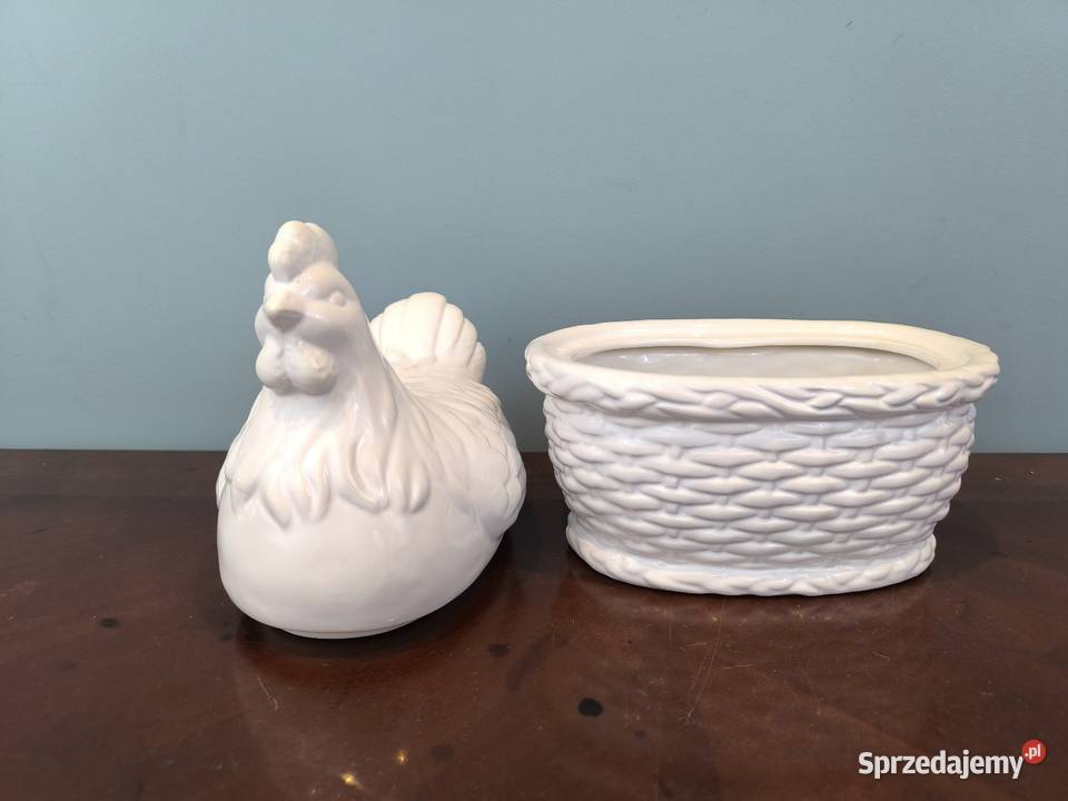 Piękna ozdobna figurka porcelanowa łódzkie Łódź