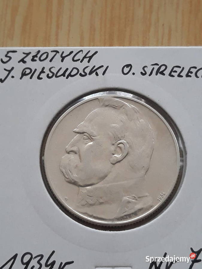 5 J Piłsudski 1934 r 7 Orzeł Legionów Piękne Konin