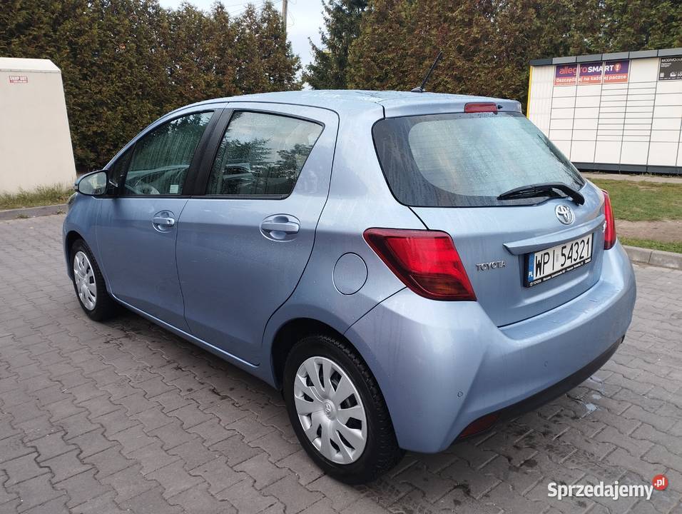 toyota yaris salon serwis I wł 45 przebiegu manualna mazowieckie sprzedam