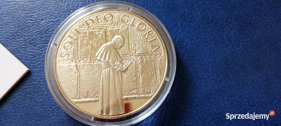 Stare monety Medal Jan Paweł II Zakon Maltański podkarpackie Lesko