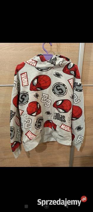 Fantastyczna bluza z kapturem SpiderMan marvel r Biłgoraj sprzedam