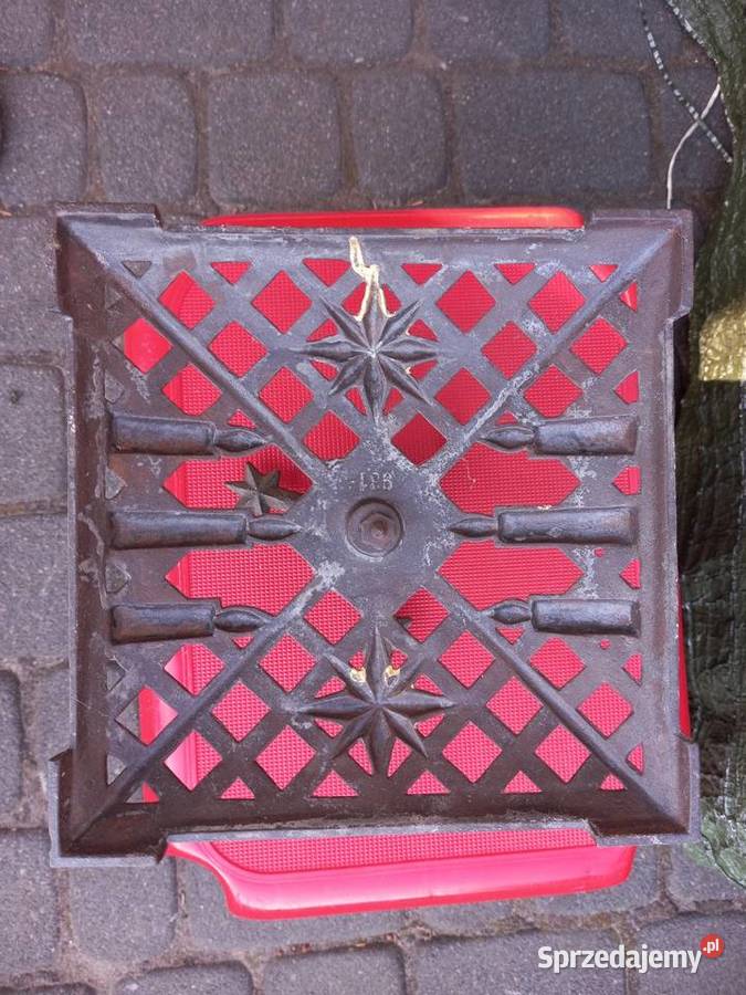 Stary stojak do choinki PRL wielkopolskie Rawicz
