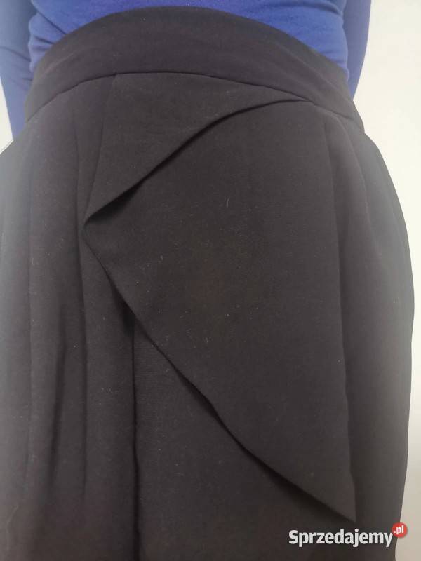 Nowa czarna elegancka klasyczna spódnica ciekawa Kraków