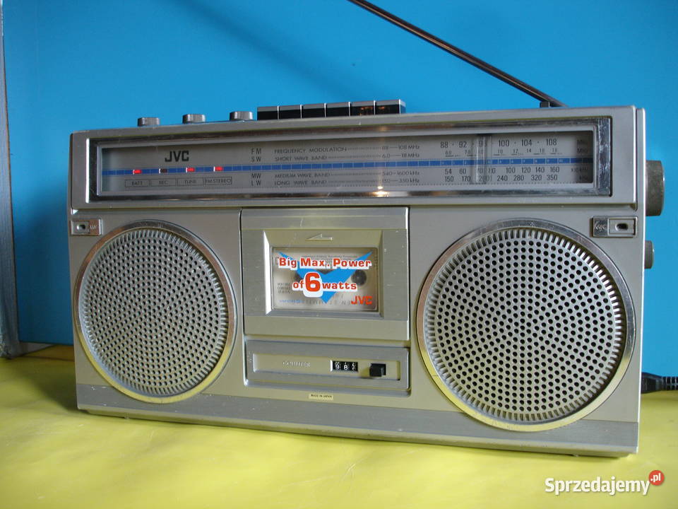 Radiomagnetofon JVC RC555LB