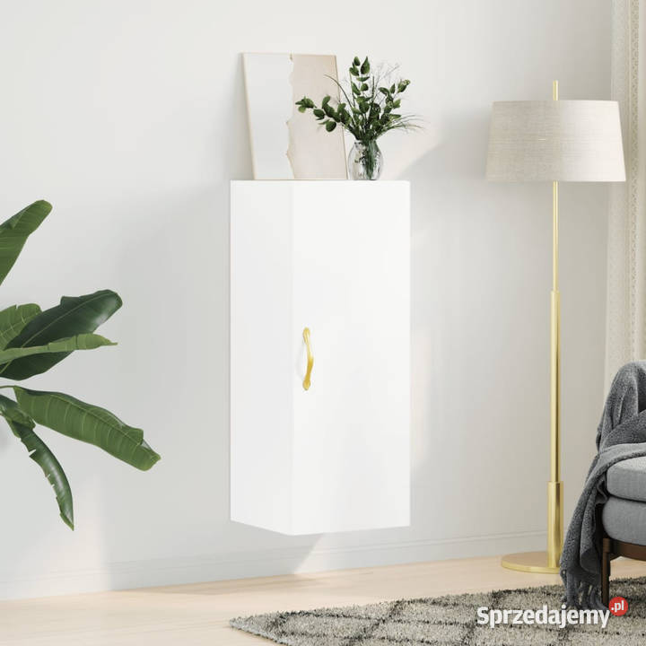 Szafka wisząca biała 345x34x90 WM828836 Warszawa