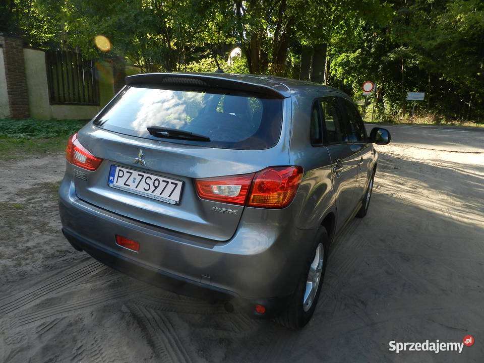 Mitsubishi ASX Śliczny sprawny Zarejestrowany poduszka powietrzna Puszczykowo sprzedam