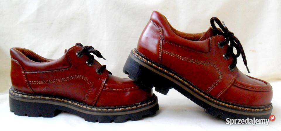 Skórzane trapery Nowe inna