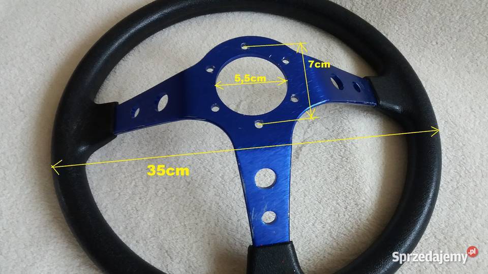 Kierownica Sportowa Drift Tuning 350mm osobowe Kierownice Płońsk