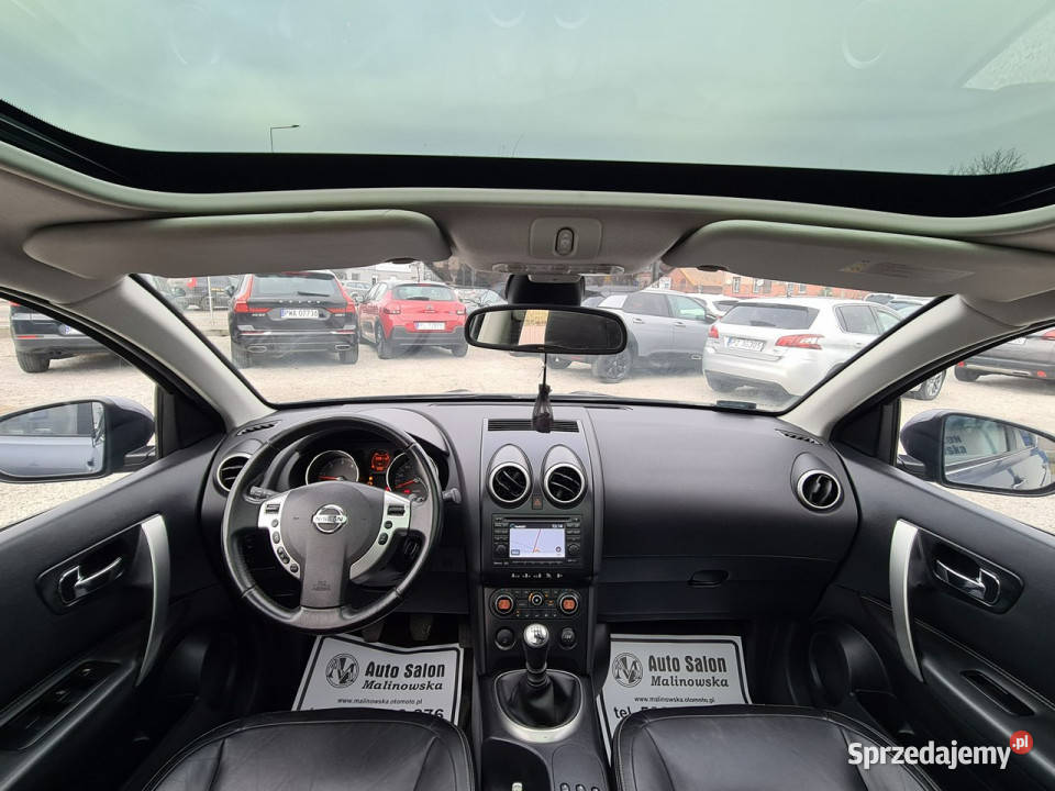 Nissan Qashqai2 7Osób 20 dCi 150 SzklanyDach szyberdach wielkopolskie Wągrowiec