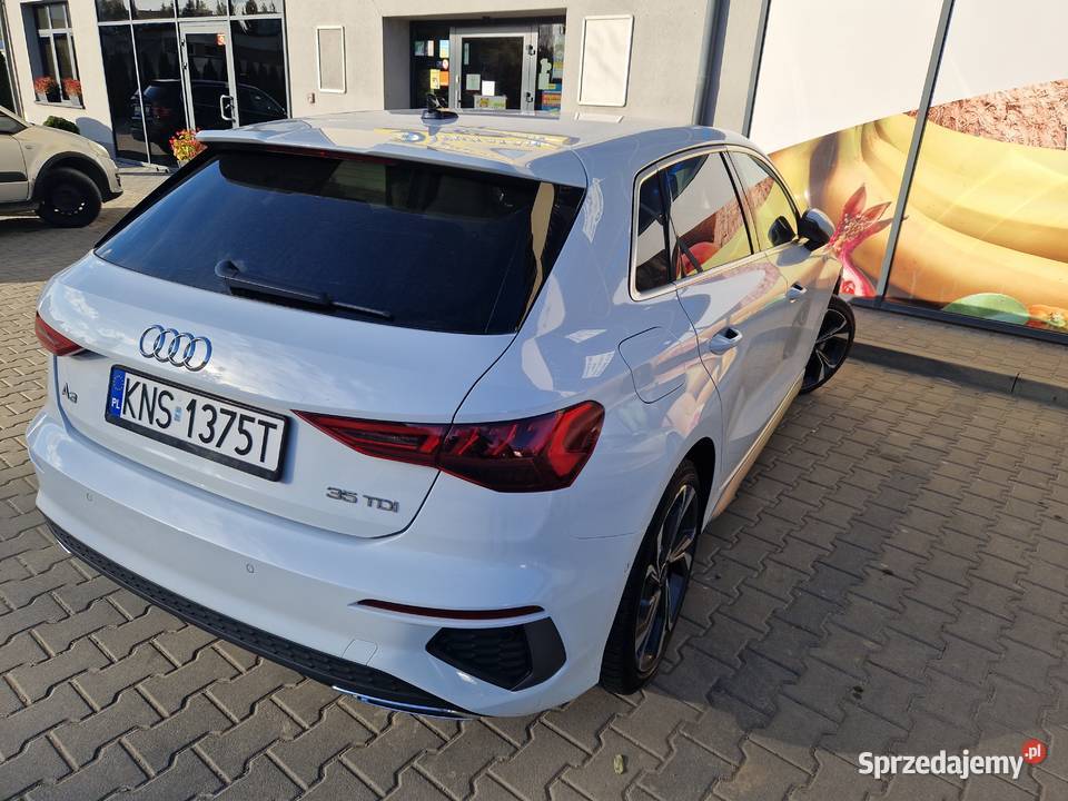 Audi A3 Sportback SLine Virtual Cockpit Navi benzyna Nowy Sącz