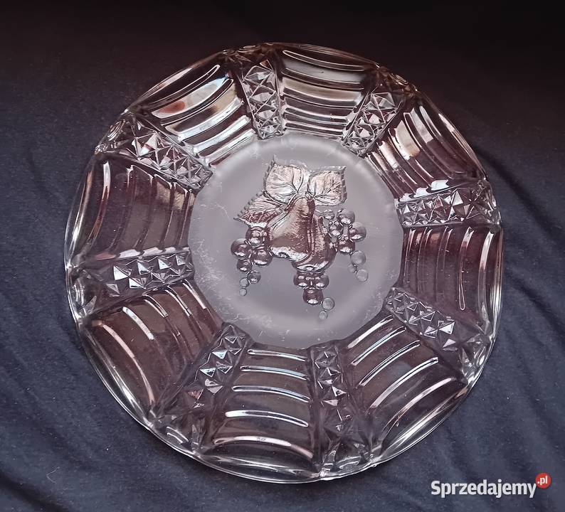 Patera Hortensja art deco 550 w katalogu z 1940 Porcelana i szkło