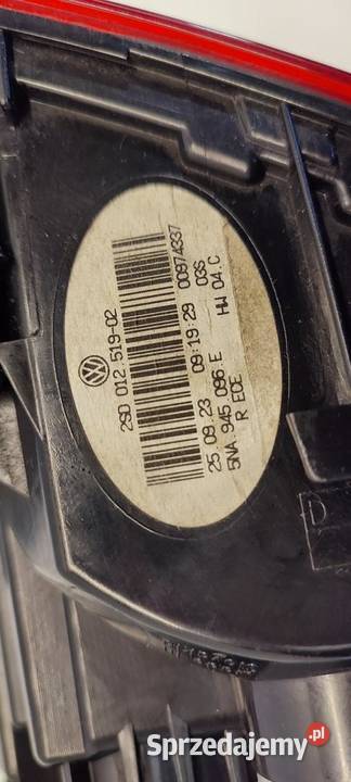 TIGUAN II LAMPA PRAWY TYŁ 5NA945096E Motoryzacja dolnośląskie