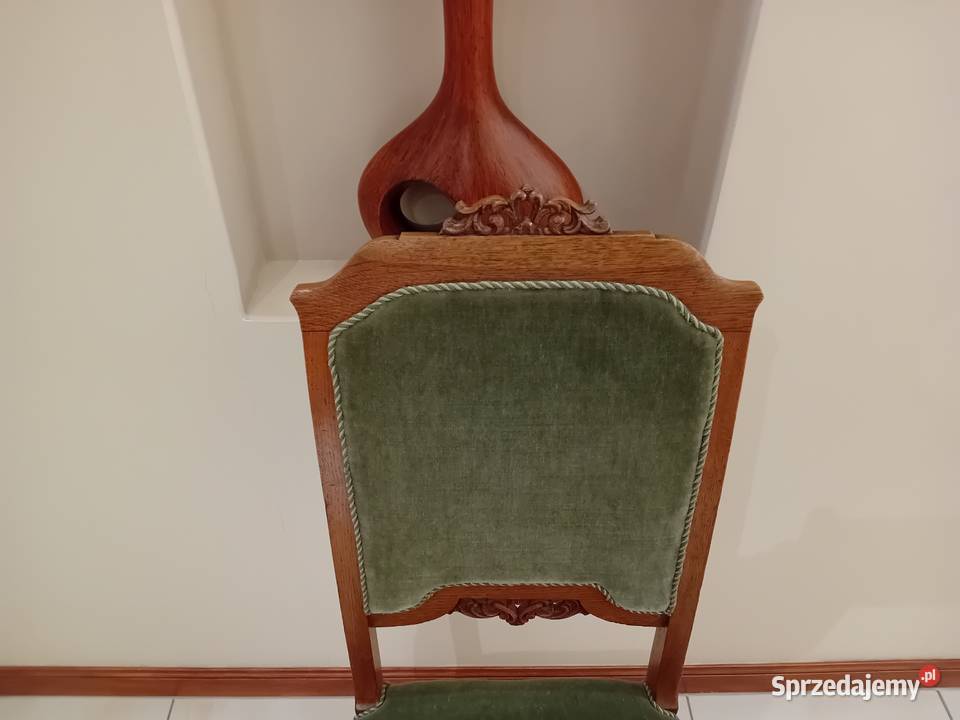 Krzesła stołowe 2 antyk Krzesła Szczecin sprzedam