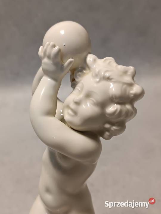 Schaubach Kunst Putto z piłką Putti z kulą Gdańsk