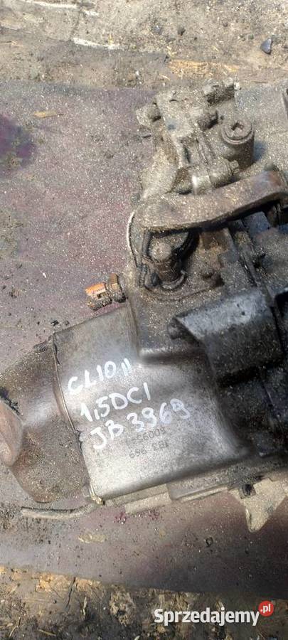 RENAULT CLIO II MEGANE KANGOO 15DCI skrzynia