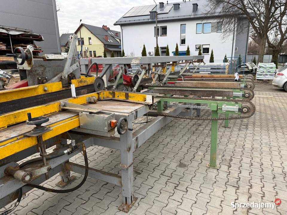 Podajnik do strugarki czterostronnej z napędem Produkcja małopolskie Juszczyn