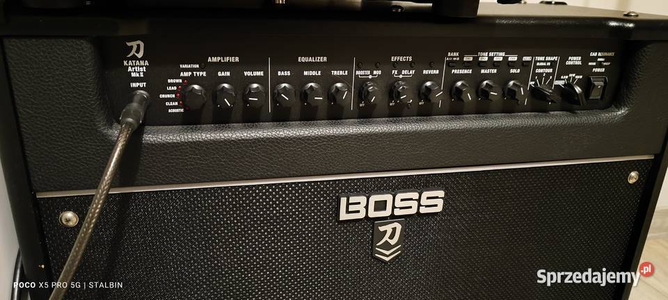 Wzmacniacz gitarowy Boss katana Mk 2 Artist 100 Kultura i Rozrywka Tuczempy
