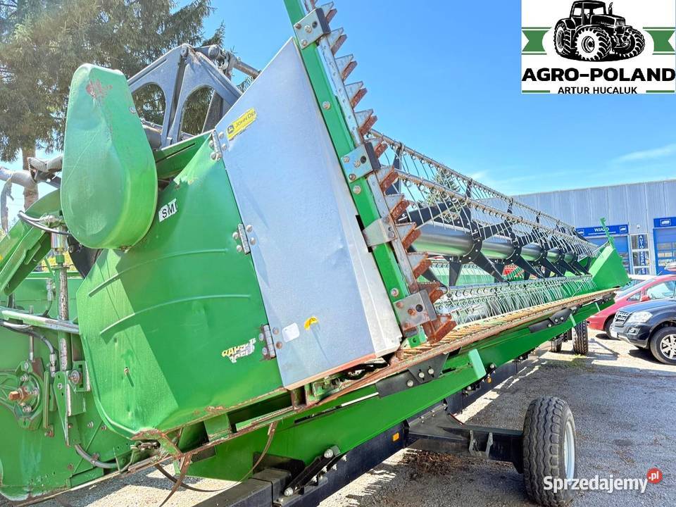 Stół do rzepaku ZURN PROFI JOHN DEERE 630 R 2014 Kudowa-Zdrój