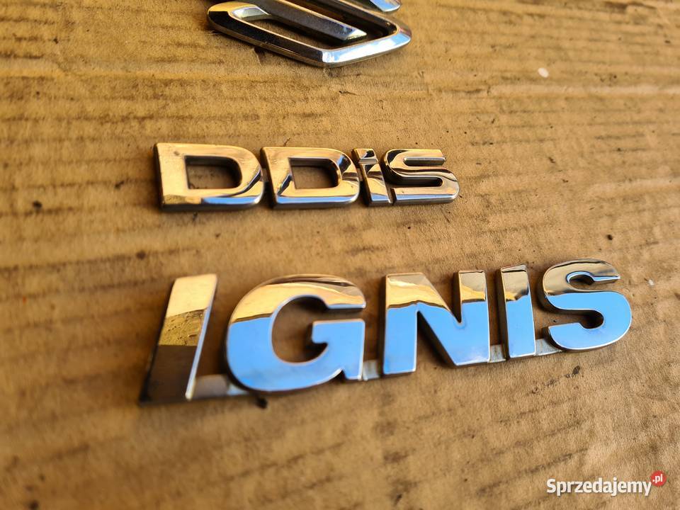 Suzuki Ignis MH Emblematy Znaczki Tylnej Klapy dolnośląskie Legnica