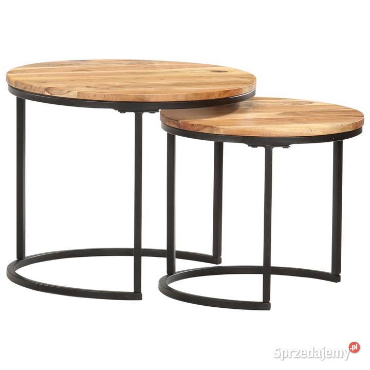 vidaXL Stoliki wsuwane pod siebie 2 SKU286186 Warszawa