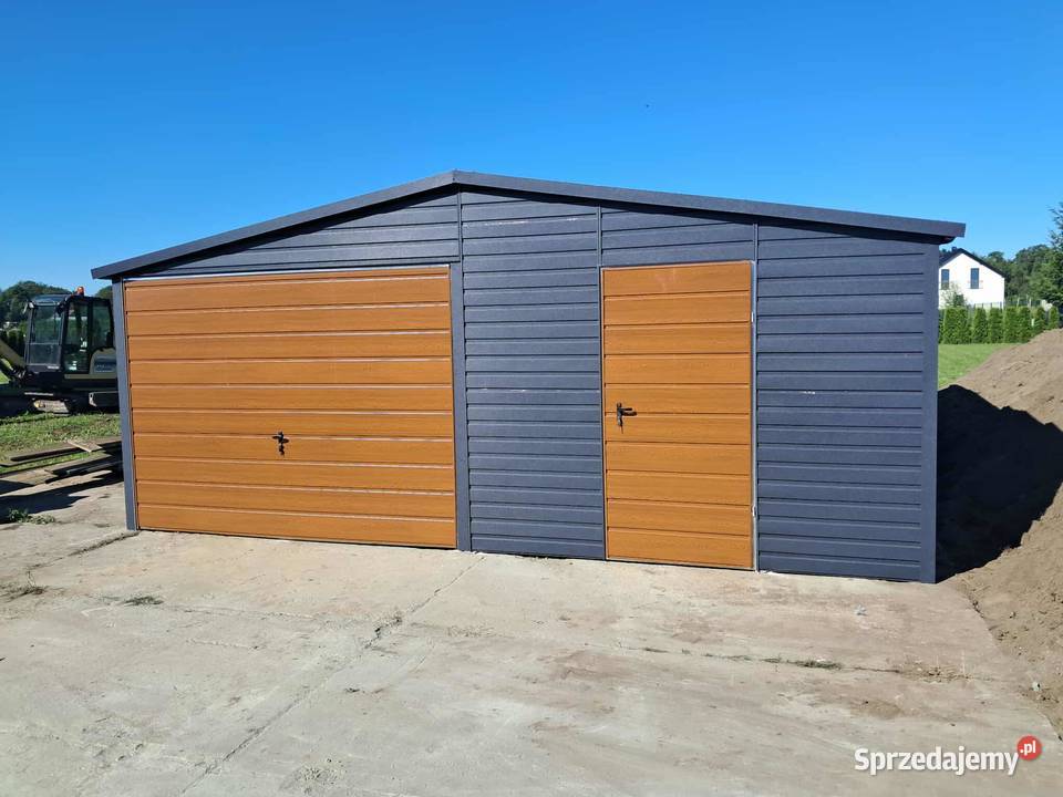 Garaż blaszany 6x6 Wzmocniony PROFILAMI Mińsk Mazowiecki sprzedam