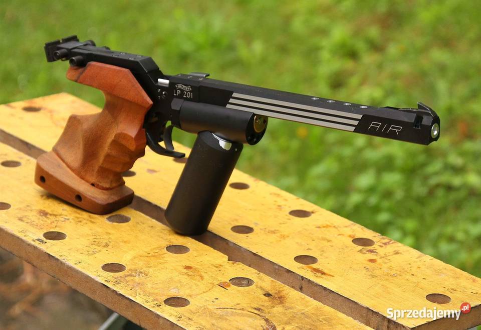 pistolet matchowy WALTHER LP201 wiatrówka typ