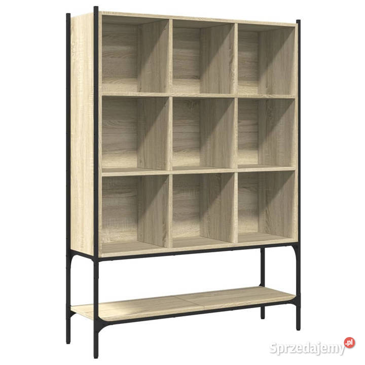 Regał dąb sonoma 102x30x1415 materiał mazowieckie