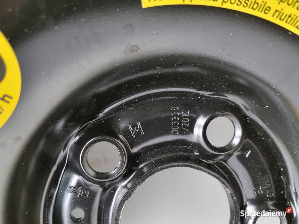 KOŁO ZAPASOWE VW Polo V Fabia II Zapas felga Rudka sprzedam