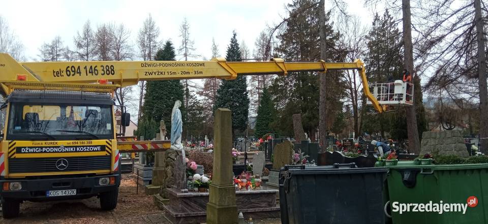 Wumag WT 350 podnośnik koszowy