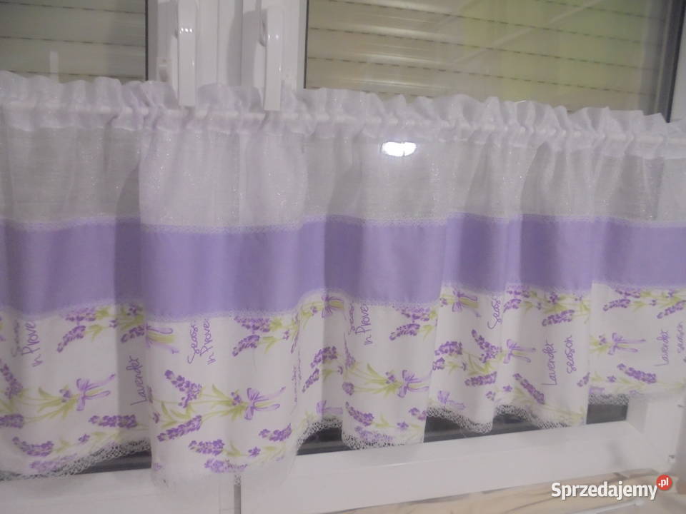 firanki zazdrostki komplety na okno szyjemy na Włocławek