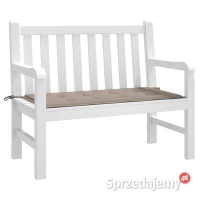 vidaXL Poduszka na ławkę ogrodową taupe 100x50x3 Warszawa
