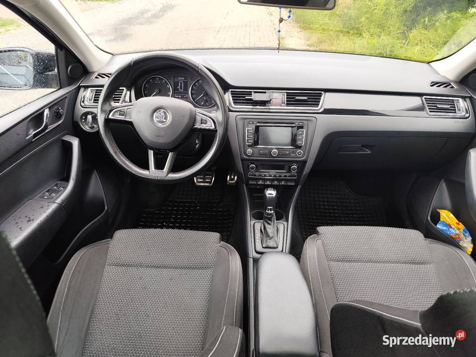 Skoda Rapid spaceback automat full wyposażenie autoalarm