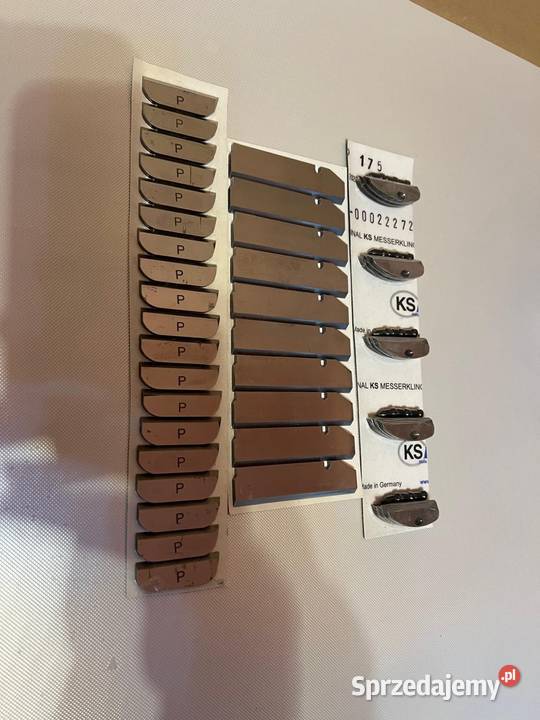 Wkładki nożowe do kutrów przelotowych KS INOTEC Produkcja Wymiarki