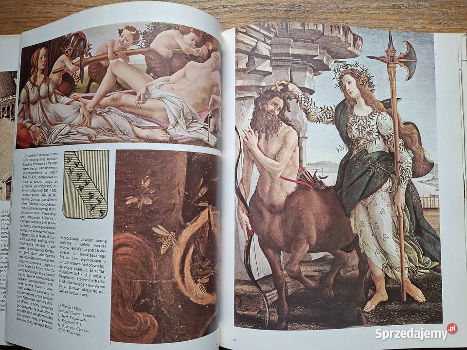 Geniusze sztuki Botticelli KAW album Kraków