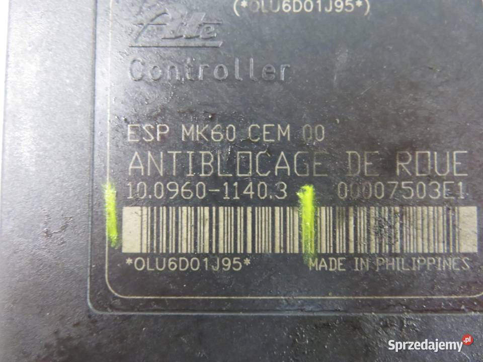 POMPA ABS CITROEN C5 II 10096011403 9657061080 osobowe małopolskie