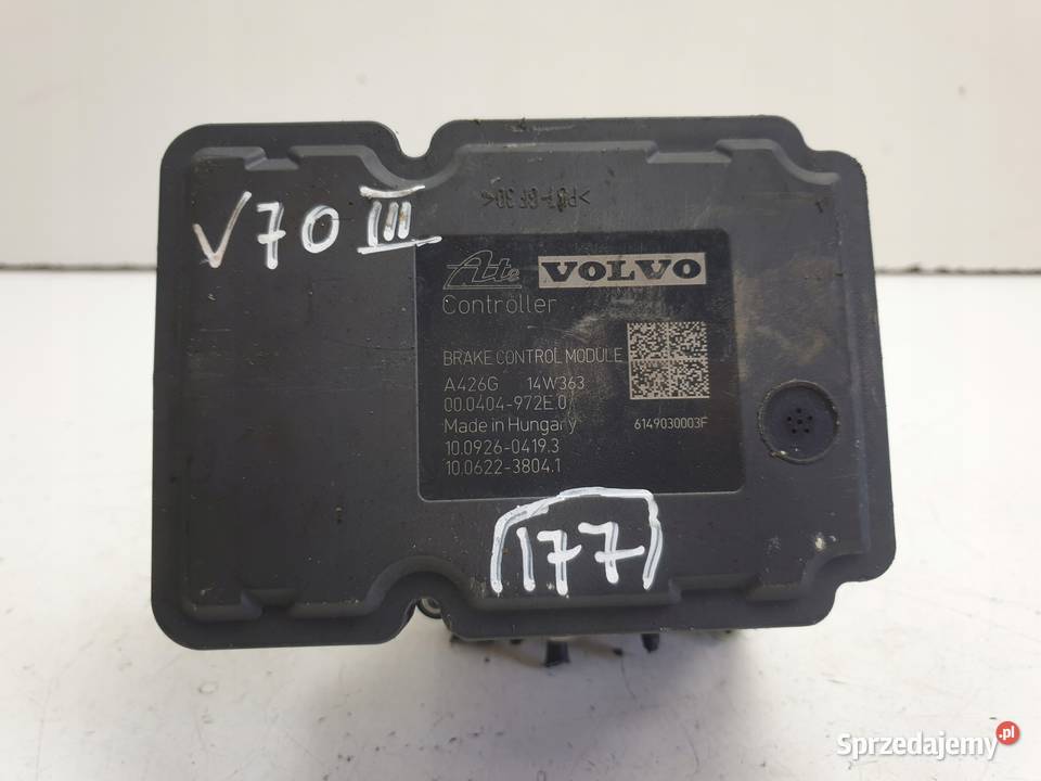 Volvo V70 III lift POMPA ABS Sterownik P31423347 Układ ABS i ESP Chełm