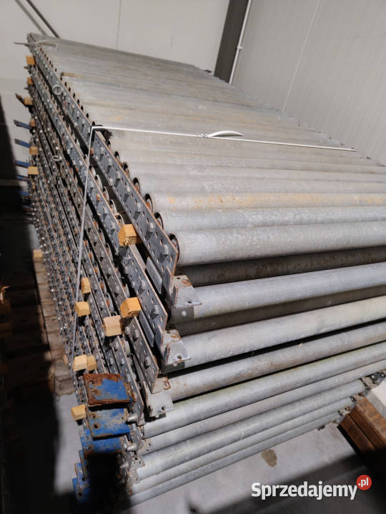 Przenośnik rolkowy BITO systemowy ocynkowany