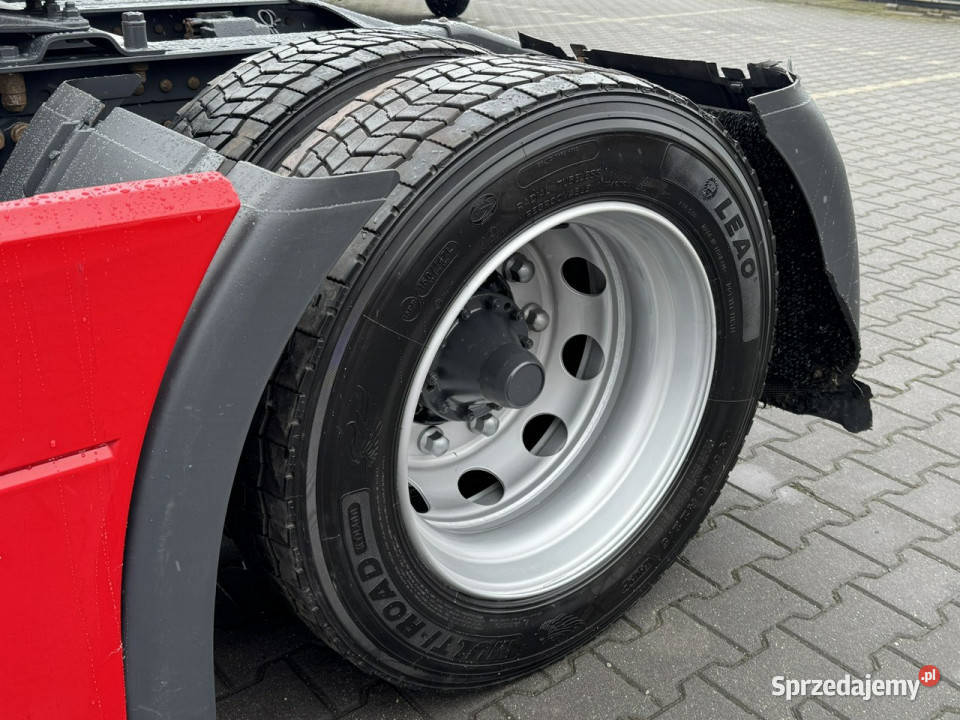 Scania R410 E6 4x2 Retarder Klima Postojowa Low serwisowany w ASO Widełki