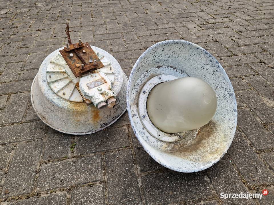 Stare lampy przemysłowe Szczecinek