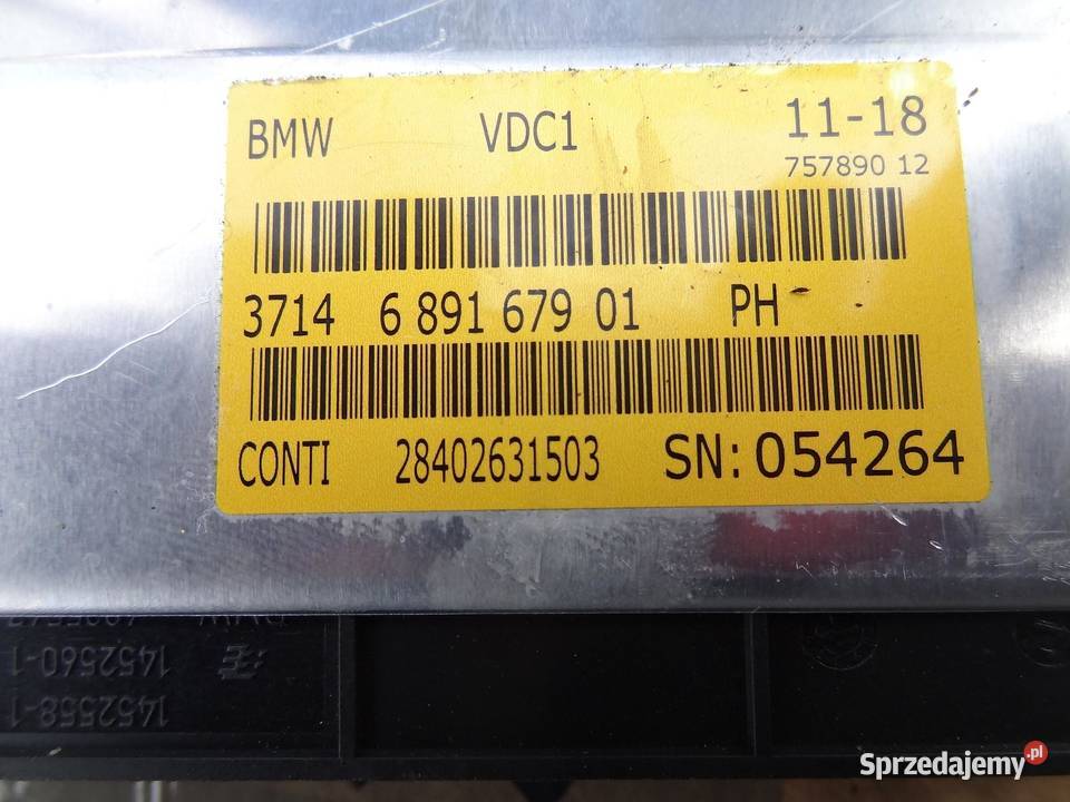 MODUŁ STEROWNIK ZAWIESZENIA BMW F15 F16 6891679 osobowe wielkopolskie sprzedam