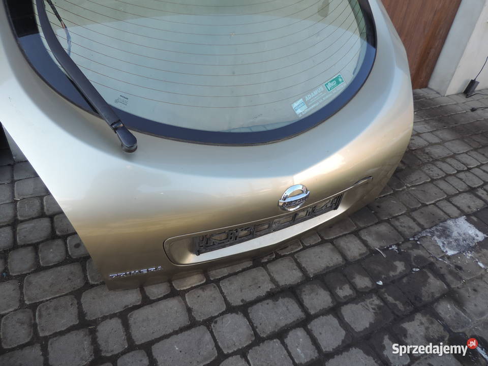 TYLNA KLAPA BAGAŻNIKA NISSAN PRIMERA P12 HB EY2Z Nowy Sącz