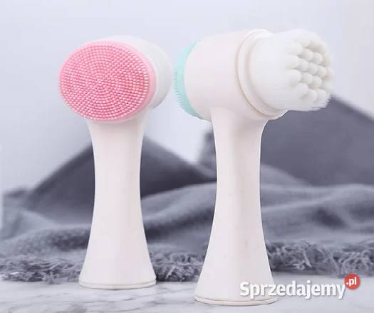 Szczoteczka do mycia twarzy silikonowa zielona Płock