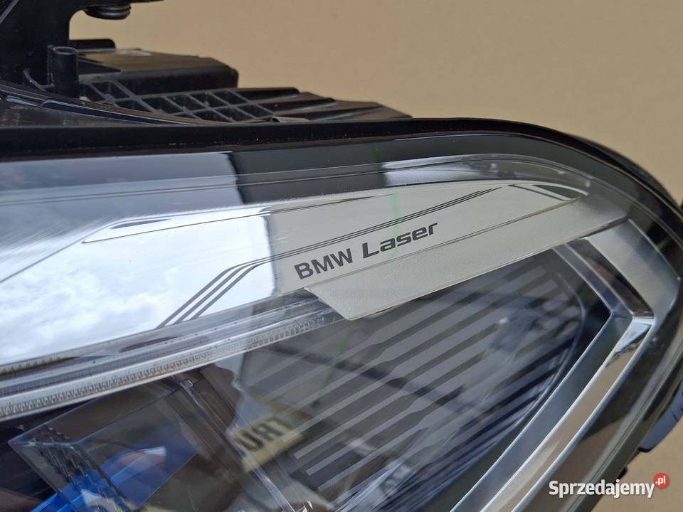 BMW X5 G05 X6 G06 REFLEKTOR LEWY LASER LED LAMPA Bieleń
