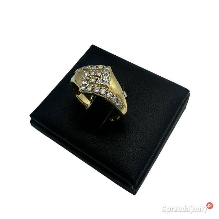 Złoty Pierścionek pr 585 336g R19 warmińsko-mazurskie