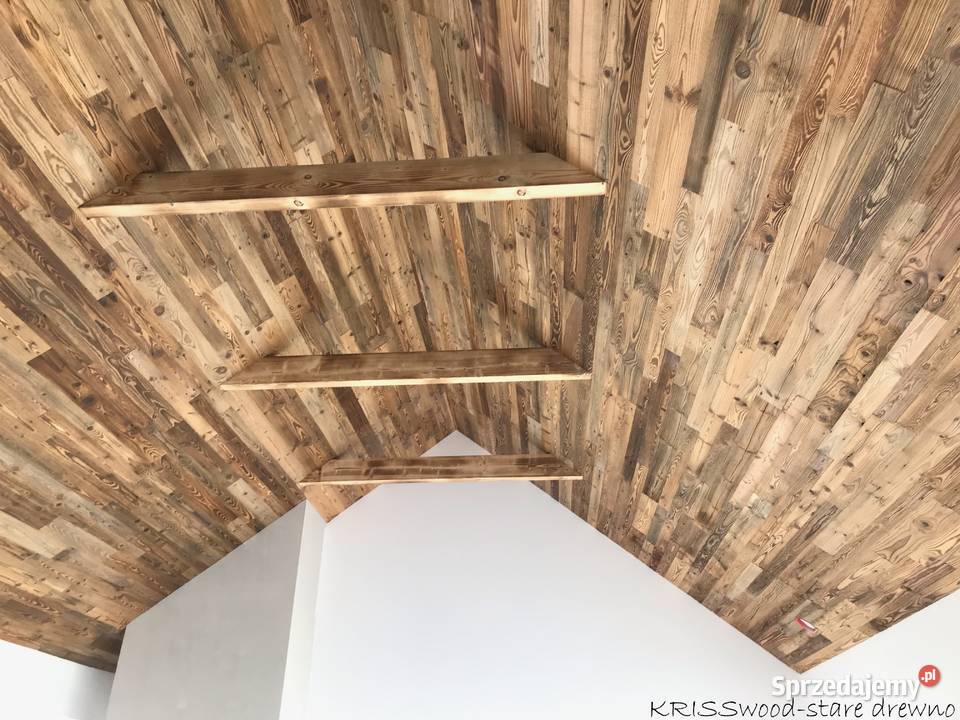 Stare deski gotowe do montażu Drewno rustykalne lubuskie