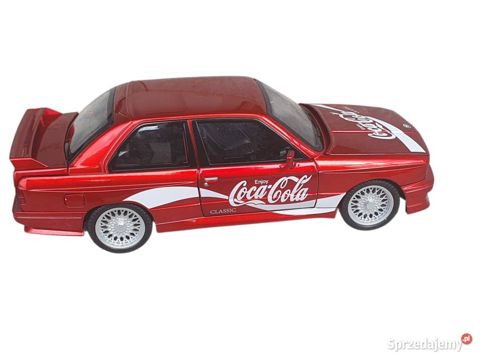 Model samochodu BMW E30 M3 CocaCola Classic 124 śląskie Cieszyn