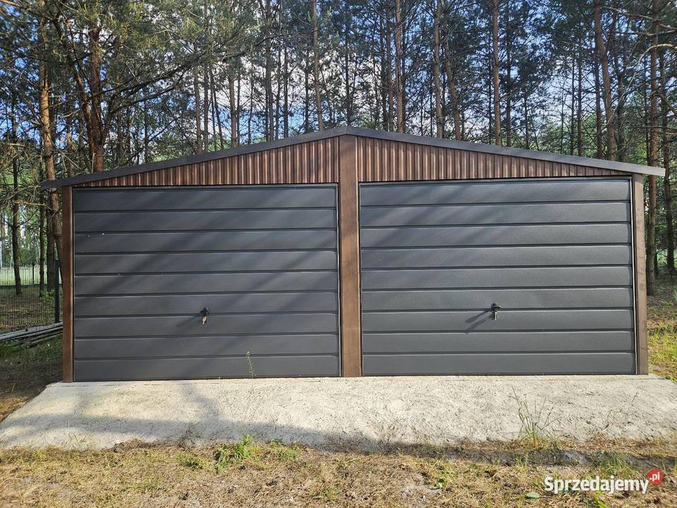6x5 Garaze Blaszane Garaż Blaszany Blaszak 30m2 Brzozów sprzedam