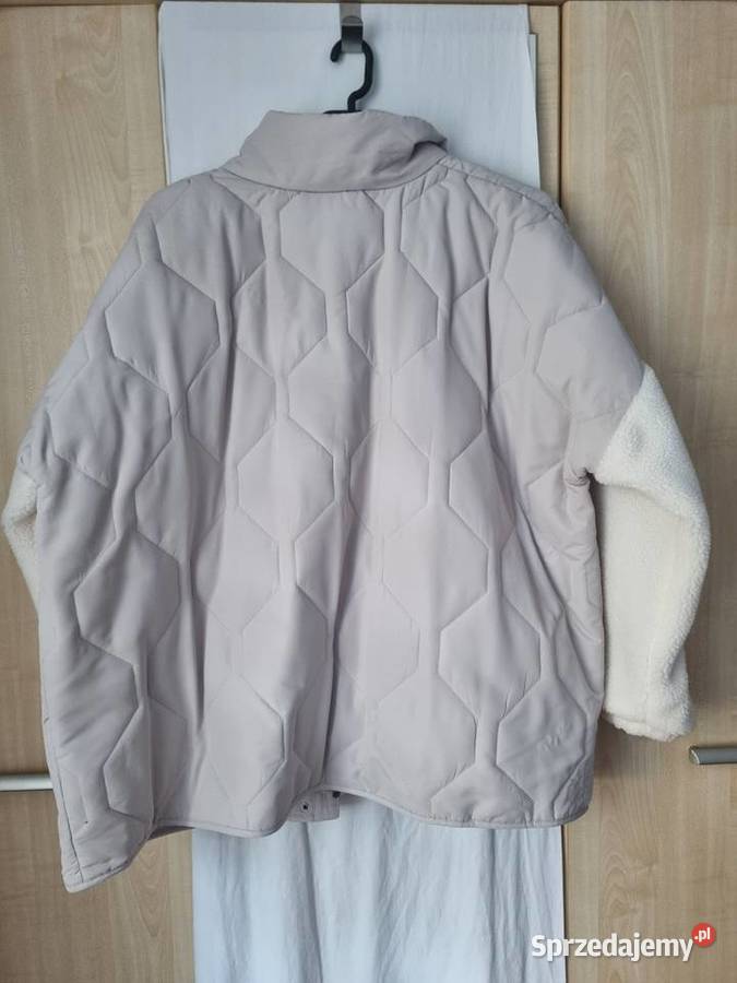 Kurtka pikowana ocieplana szara Ruciane-Nida