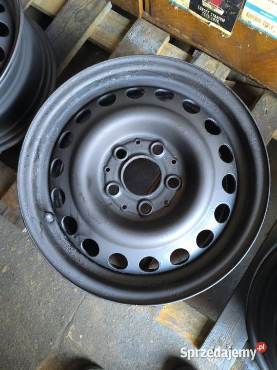 Mercedes 124 felgi stalowe 3 sztuk 5x112